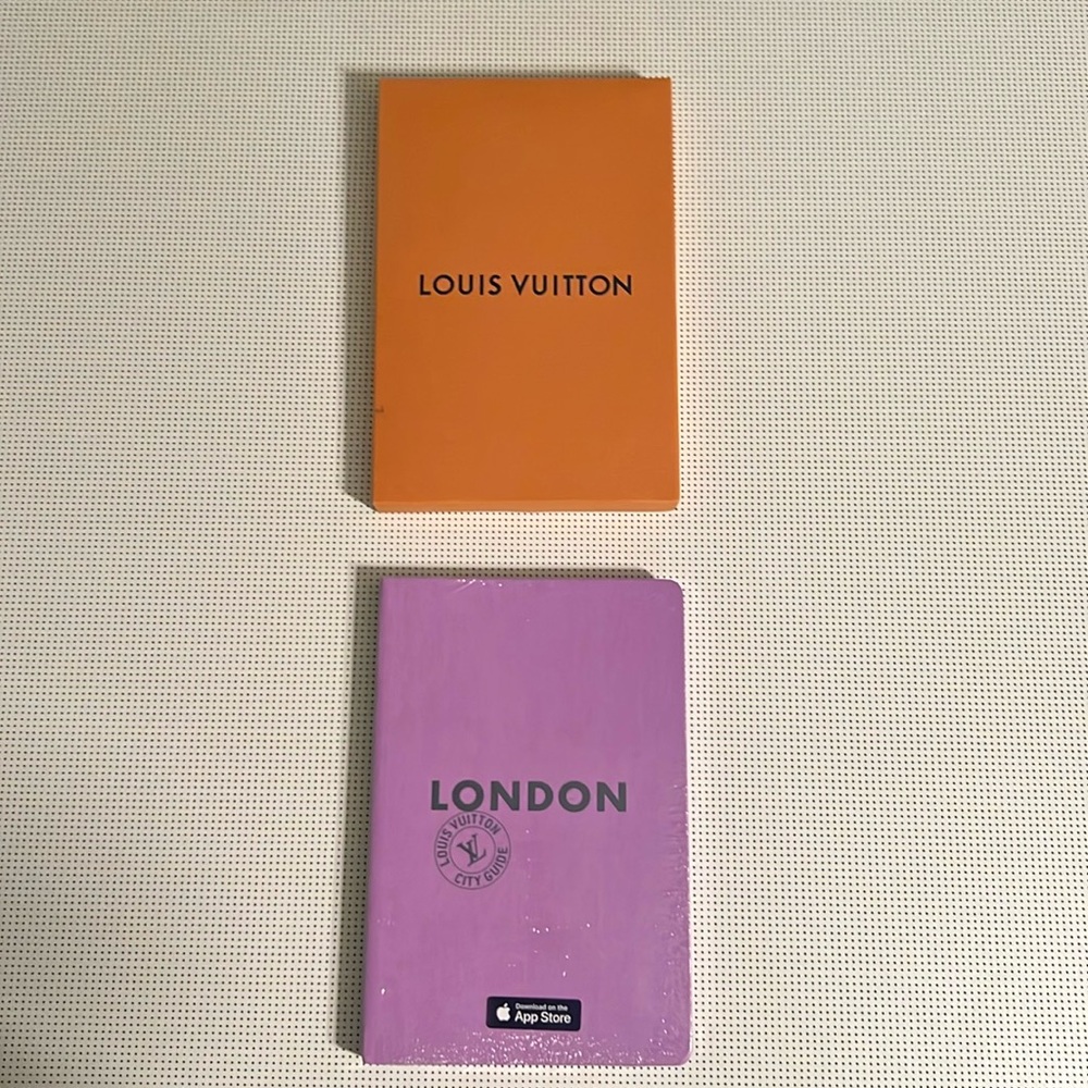 Louis Vuitton London City Guide with Purple Cover